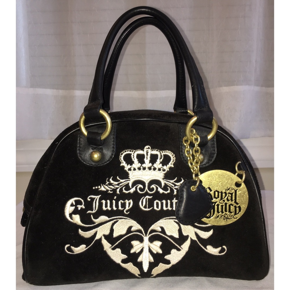 COPY - Black Velvet Juicy Couture Handbag